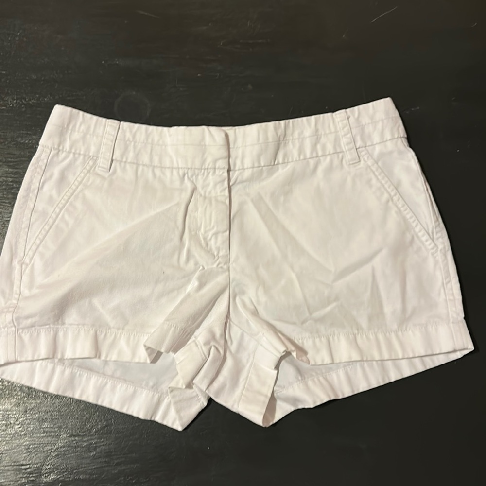 J crew white chino 2” inseem